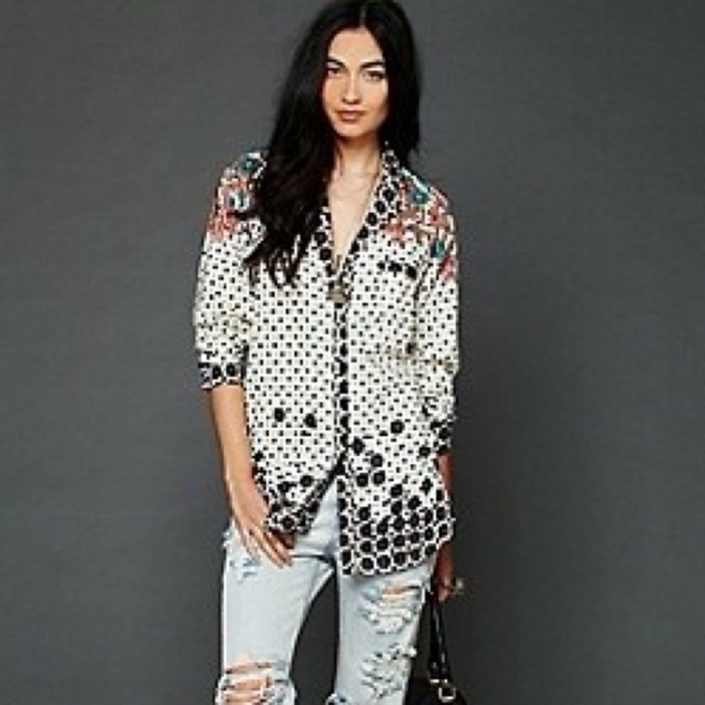 Free People Button-up - Picture 9 of 9